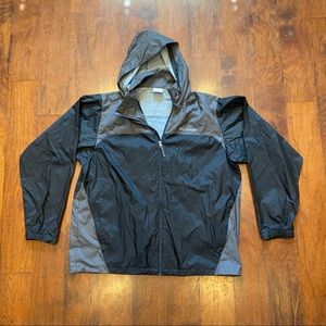 Columbia Mens Full Zip Mesh Lined Windbreaker Jacket XL